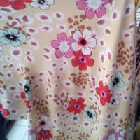 Flower Crepe material