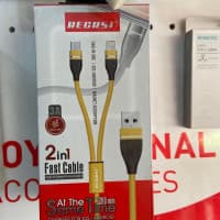 2in1 fast cable USB charger