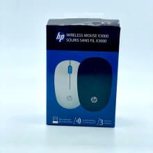 HP wireless mouse X3000 black color, durable mouse and