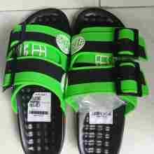 IB Men Slippers Rubber Footwear Slides Green in different sizes