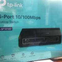 TP-Link 16Port 10/100Mbps Desktop switch TL-SF1016D Fast Ethernet Expansion-Black