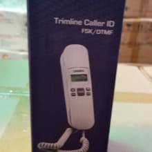 Uniden AS7103 Trimline with Caller ID Telephone - White