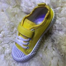 Yellow US snickers Canvas Shoe- Boy in different sizes