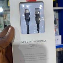 A12 Biboshi Type-C to Type C Cable for iPhone, Type-C for Apple Phones.