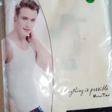 Quality White Mr Tan Premium male underwear Singlets for Men