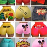 Women sexy cartoon character panties - in different sizes