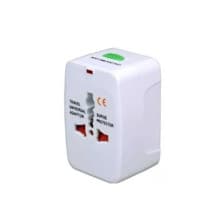 ALL IN ONE INTERNATIONAL ADAPTOR WHITE COLOR, SMART WALL SUCKET