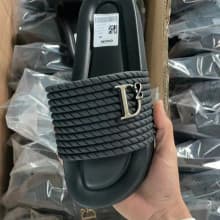 D2 Men Rubber Slippers, Slides Foot Wears Black in different colors