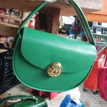 Female Mini Portable Shoulder Ladies Handbag- Green