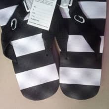 Gamice Men Slippers, foot wears male white and black, different sizes