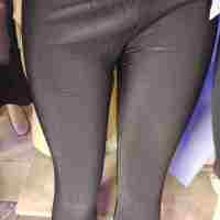 Quality Silk stretchy thick female long leggings for ladies