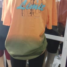 Quality cotton orange female limit  polo shirt for ladies