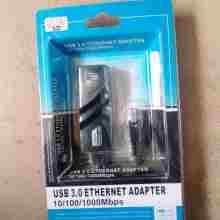 USB 3.0 Gigabit Lan Ethernet Adapter 10/100/1000Mbps-Black