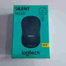 Brand New Logitech Silent M220 Wired Mouse, Small Receiver That Stay in Laptop.
