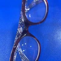 Elegant Anti-blue light cat eye glasses black and multicolored frame