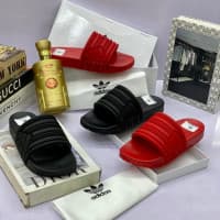 Adidas Unisex Designer Rubber Slides Available in Different Sizes and Colours