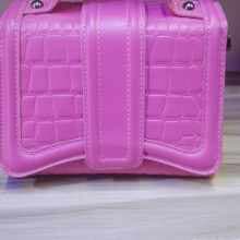 Quality Leather pink  stock female Hand Bag For Ladies