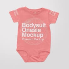 Quality pink Cotton  Bodysuit Baby Cloth