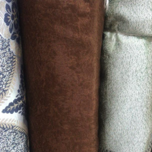 High Quality Suede/ Polyester Brown/ Bedroom Curtain In Yards