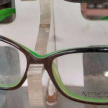 Elegant Green/Black Glasses-Unisex