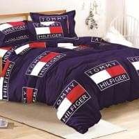 Tommy Hilfiger bedsheet and duvet with 4 pillow cases bedsheet