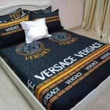 Versace bedsheet and duvet with 4 pillow cases