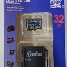 32gb Desticee micro SD black color micro SDHC card