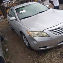 Silver Toyota Camry LE