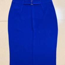 Ladies Corporate Skirt - Blue