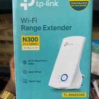 Tp-Link Wi-Fi Range Extender N300 2x2MIMO 300Mbps 2.4GHz TL-WA850RE Compatible With any WiFi Router-White Adaptor