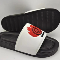 MEN GIVENCHY Classic Rubber Slides Available in Sizes 40 -45 - White